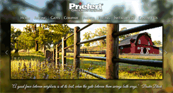 Desktop Screenshot of priefertfence.com